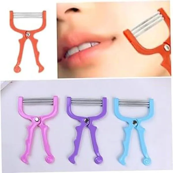 Face Hair Remover for Sensitive Skin, Durable ABS Plastic, Multicolor