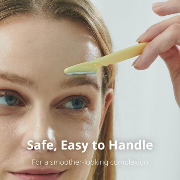Premium Stainless Steel Face Razors Pastel Colors