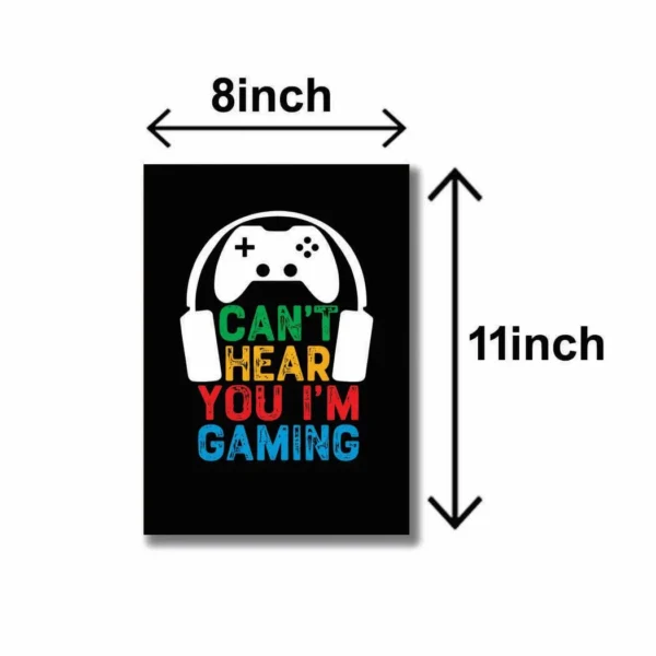 Alphabets Design Wall Art & Paintings Gaming Wall Art Set