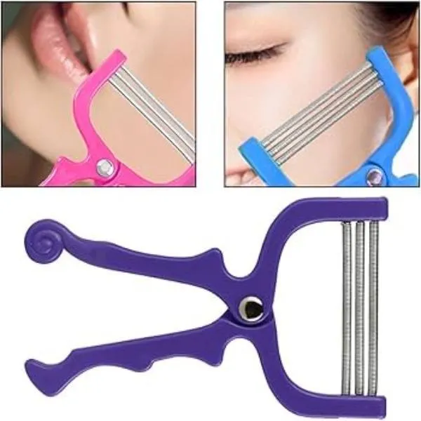 Handheld Facial Epilator Multi Color ABS Plastic